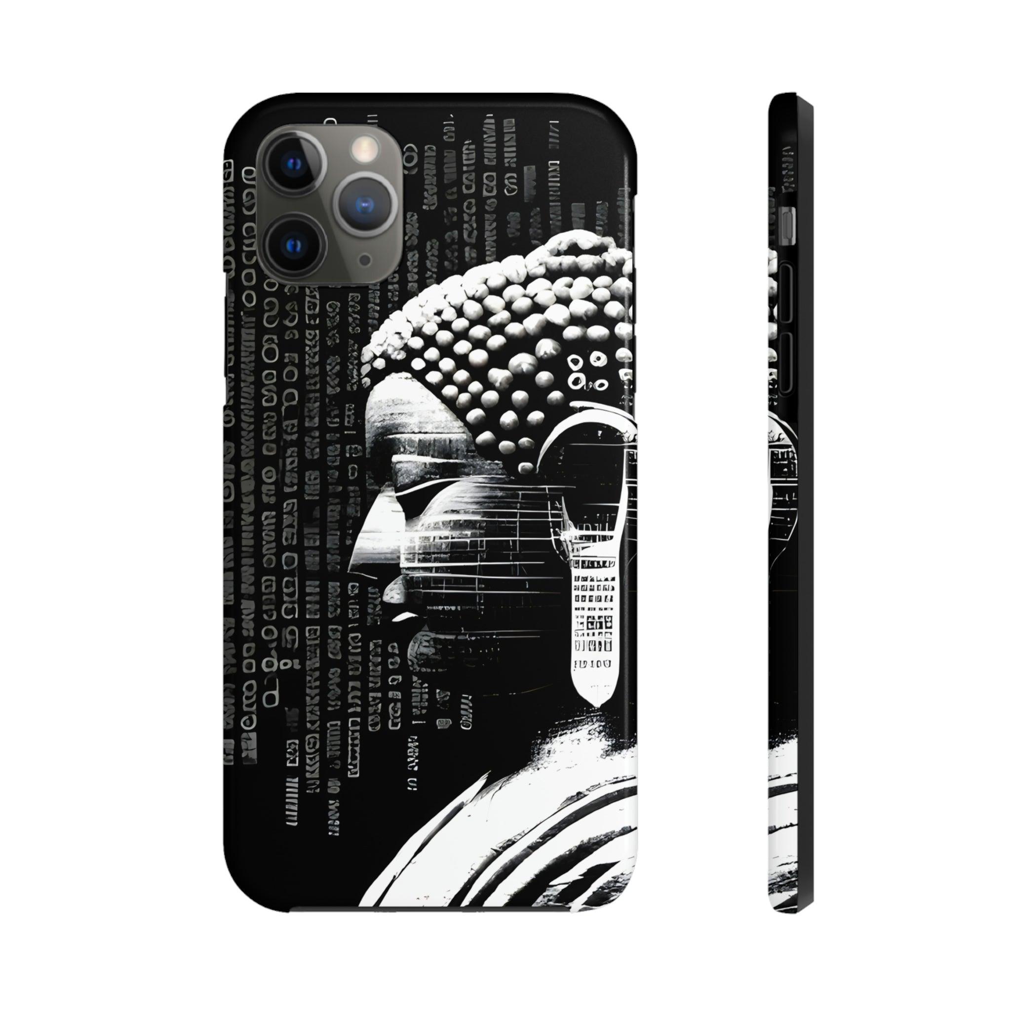 AI Generated Art Phone Case for Iphone Meta Zen Buddha Statue