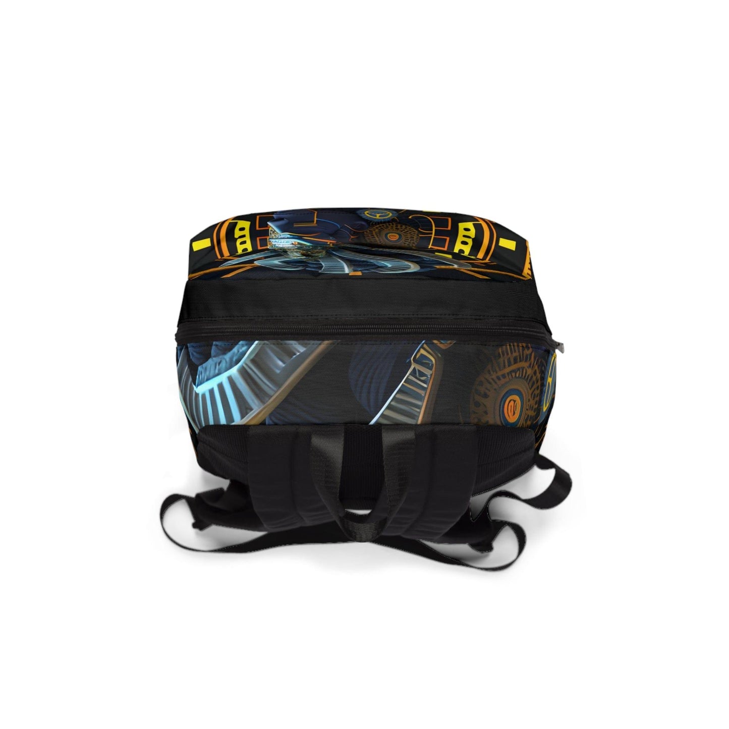 Mayan Aztec Alien Robot Tribal Fusion Backpack Unisex Classic Backpack - Alchemystics.org