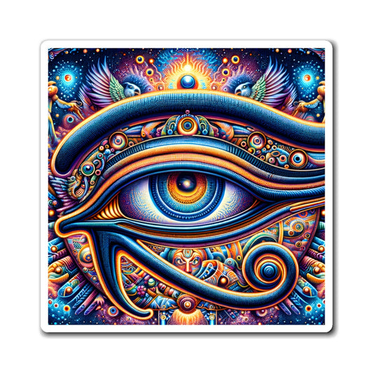 Refrigerator Magnet -  Eye of Horus by Meta Zen - Friend Gift Symbol Spiritual Egyptian