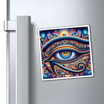 Refrigerator Magnet -  Eye of Horus by Meta Zen - Friend Gift Symbol Spiritual Egyptian