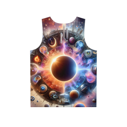 Full Solar Eclipse - Men's Tank Top Shirt All Over Print