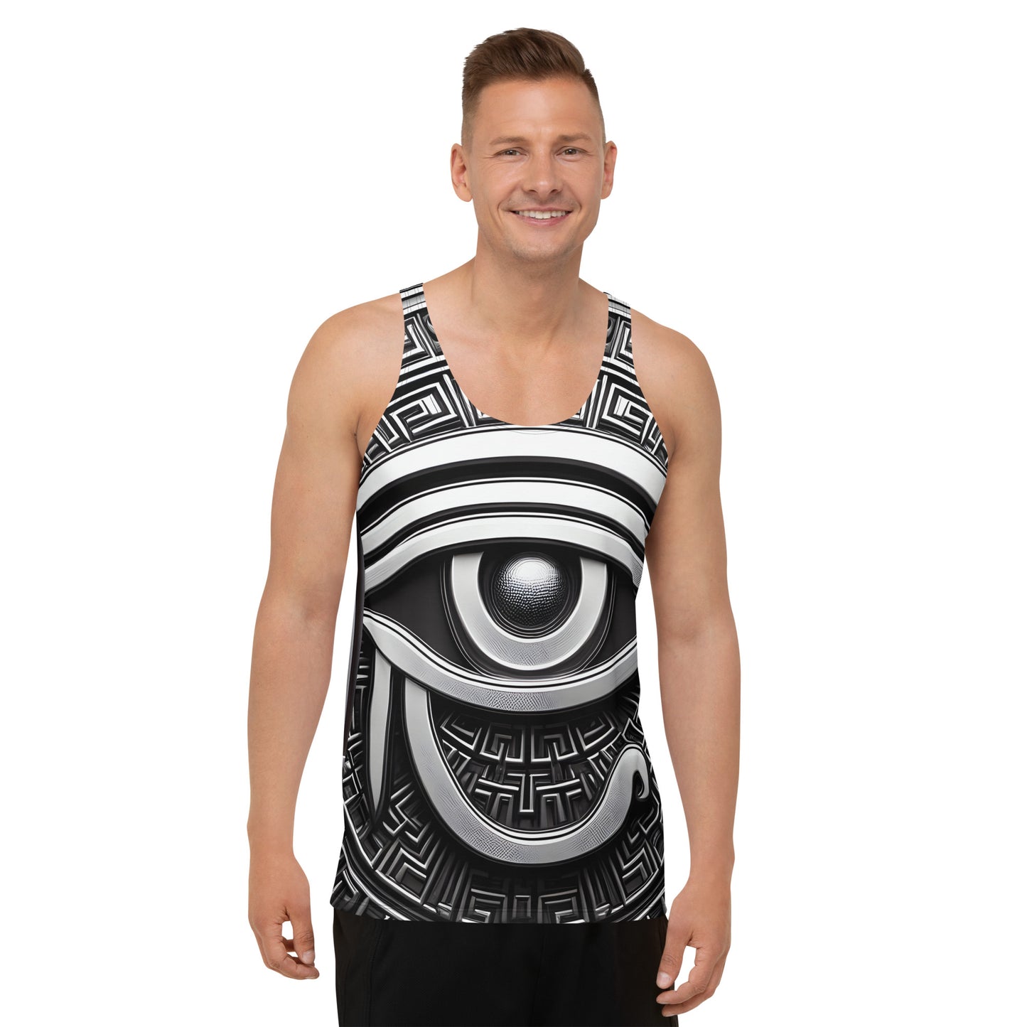 Egyptian Eye of Horus All Ove rPrint Unisex Tank Top