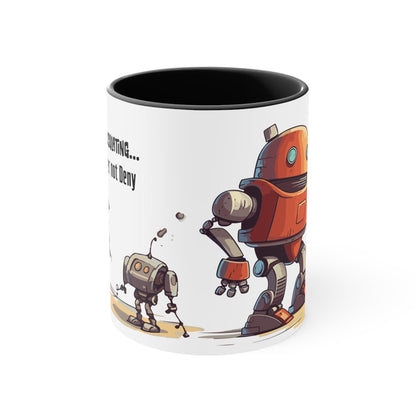 Drink Coffee Mug - I Like Big Bots and I Cannot Lie - For Techie Web Developer Programmer Engineer System Admin Data Scientist CTO Robot - Alchemystics.org