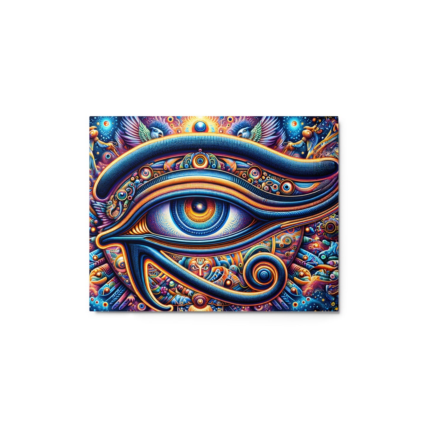 Eye of Horus Metal Print 2024.1 by Meta Zen (11'x14')