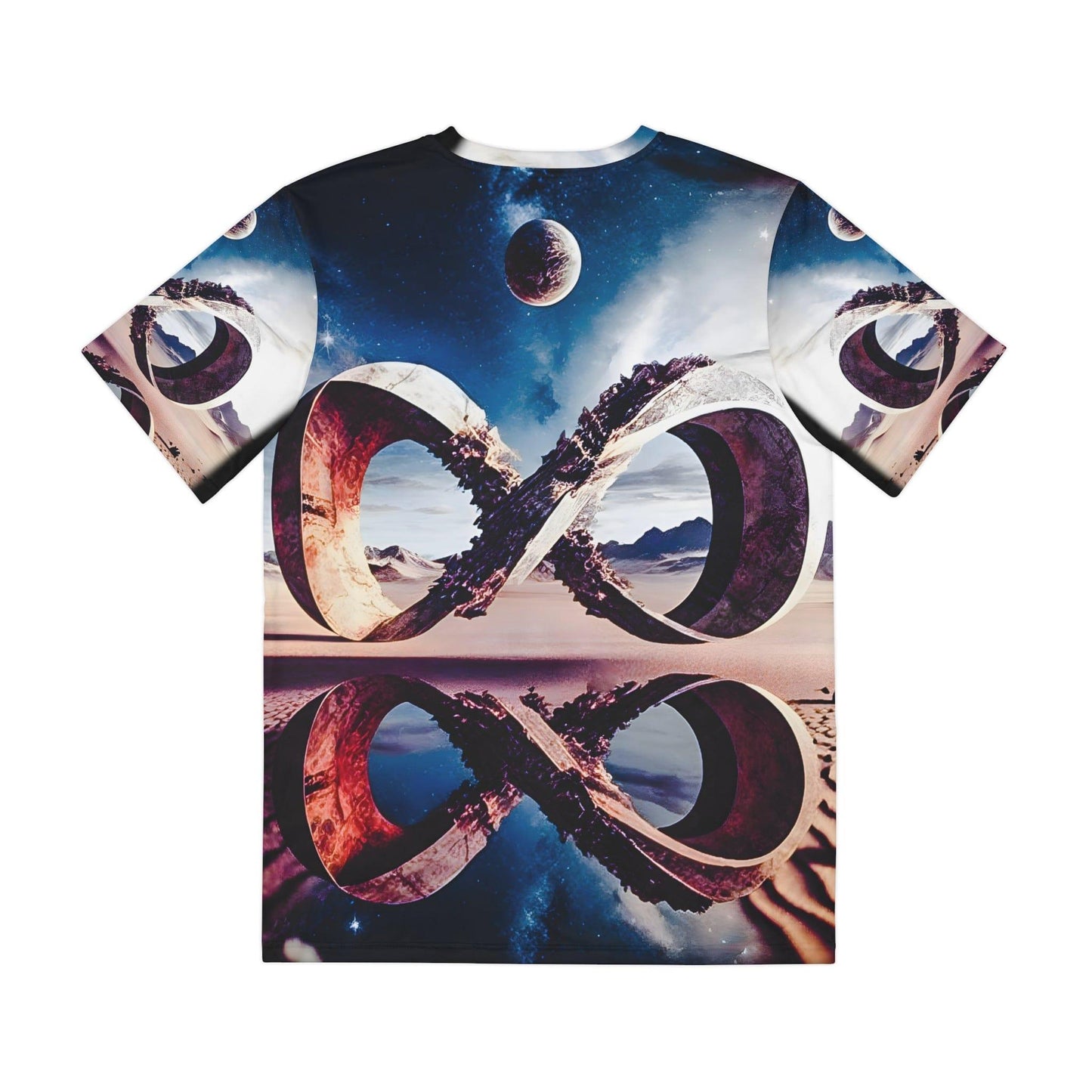 Surreal Infinite Possibilities - All Over Print (AOP) / Sublimation Design - Digital AI Art T-Shirt for Street or Festival Wear - Alchemystics.org