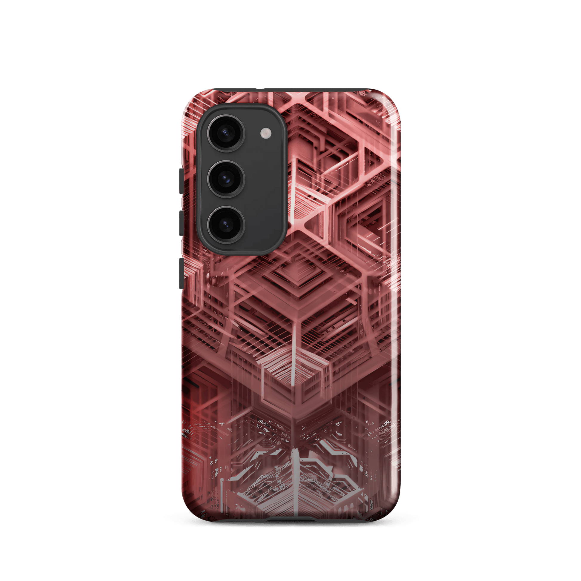 Tough Sacred Geometric Hexagonal Futuristic Style Phone Case for Samsung® - Alchemystics.org