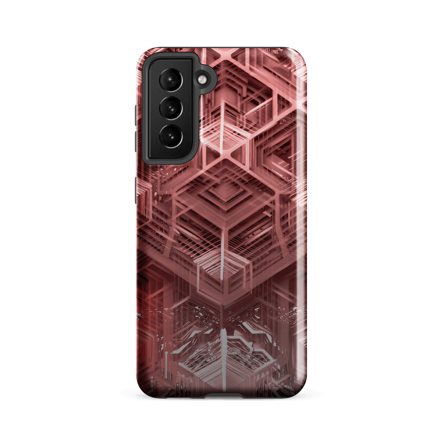 Tough Sacred Geometric Hexagonal Futuristic Style Phone Case for Samsung® - Alchemystics.org