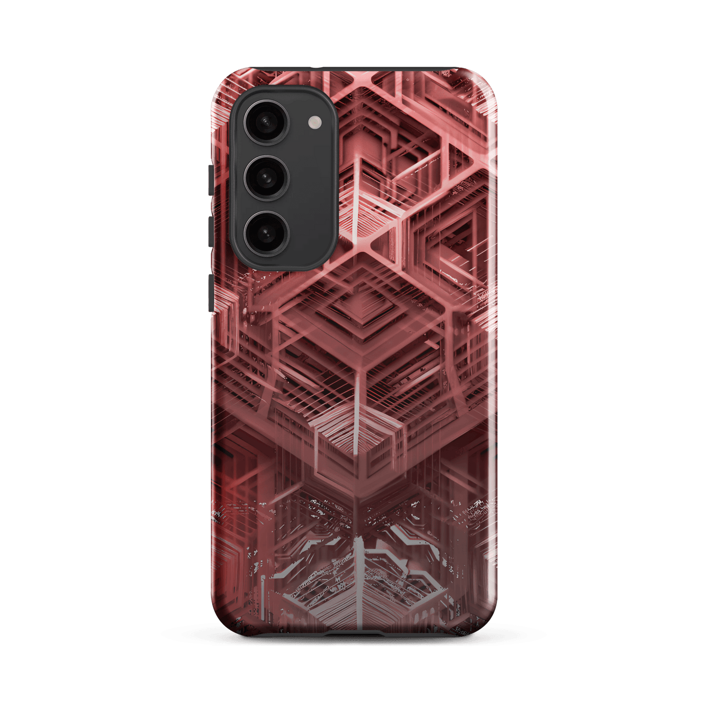 Tough Sacred Geometric Hexagonal Futuristic Style Phone Case for Samsung® - Alchemystics.org