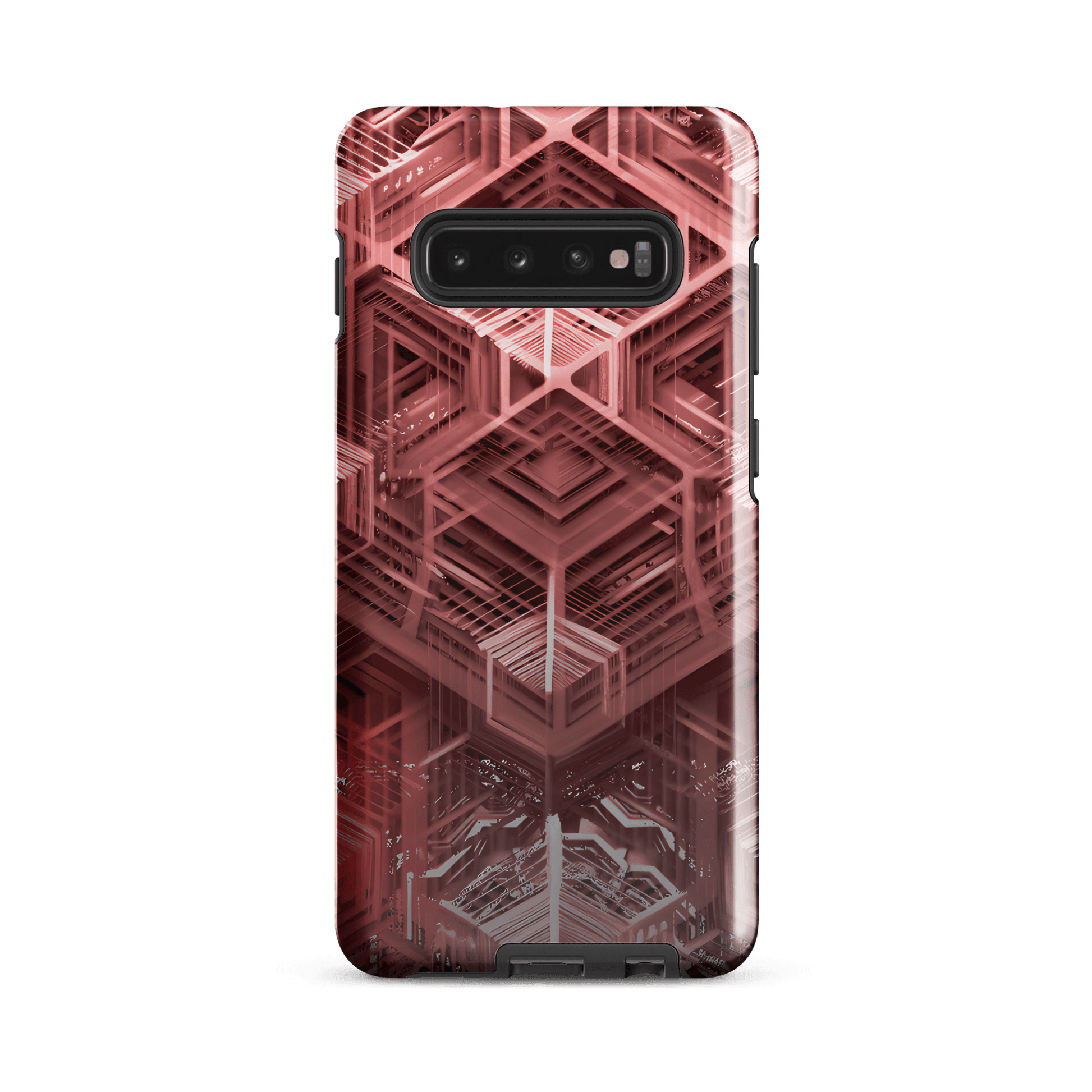 Tough Sacred Geometric Hexagonal Futuristic Style Phone Case for Samsung® - Alchemystics.org