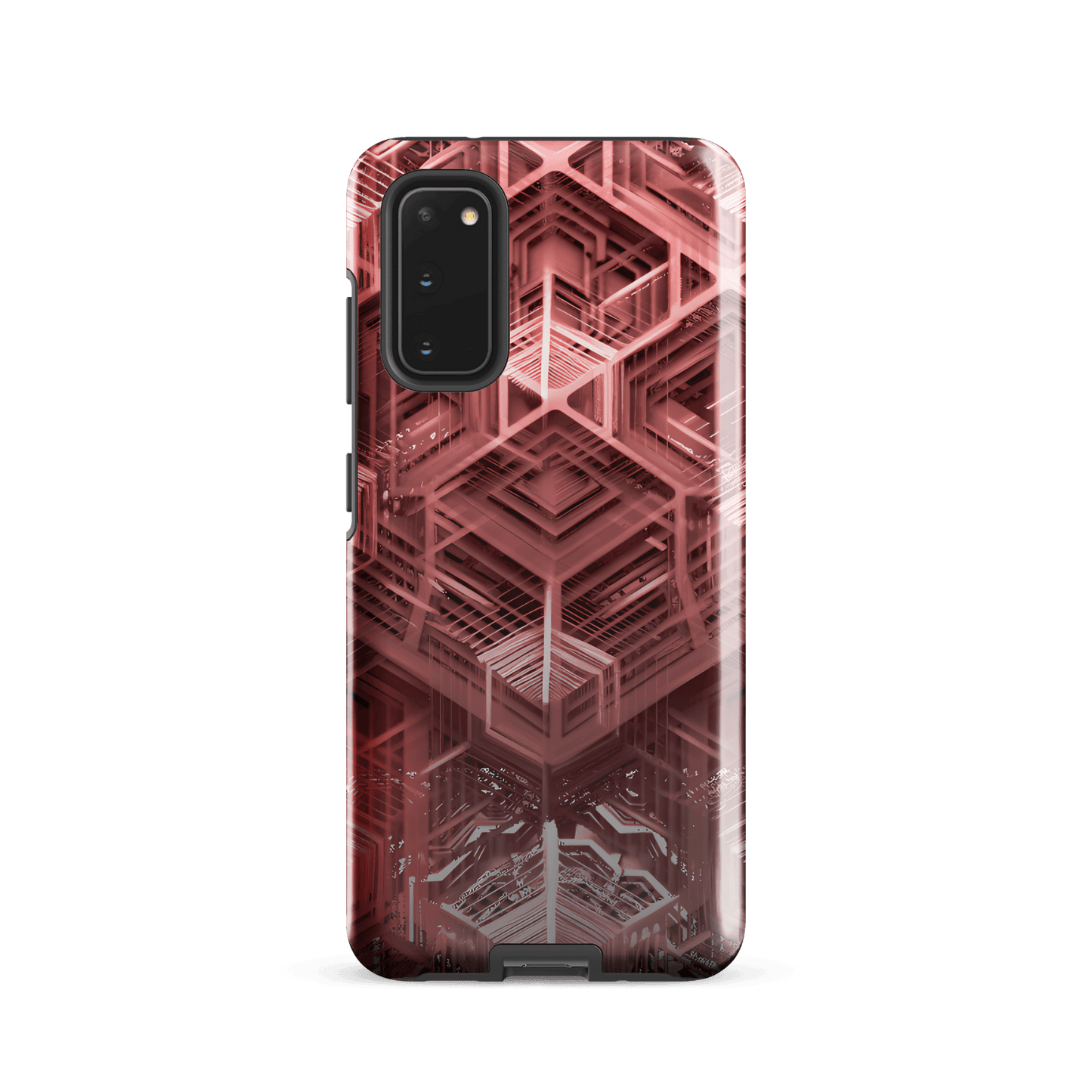 Tough Sacred Geometric Hexagonal Futuristic Style Phone Case for Samsung® - Alchemystics.org