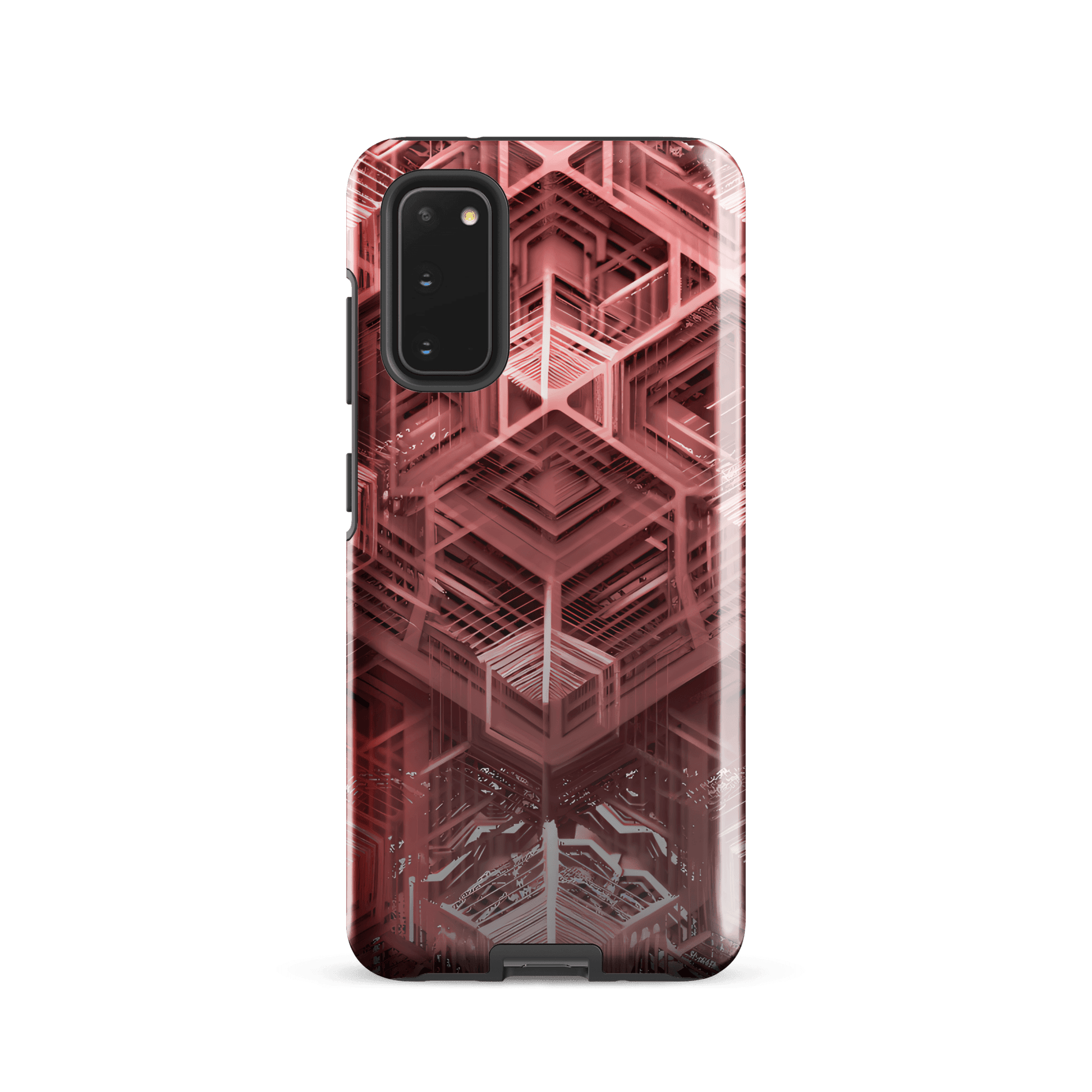 Tough Sacred Geometric Hexagonal Futuristic Style Phone Case for Samsung® - Alchemystics.org