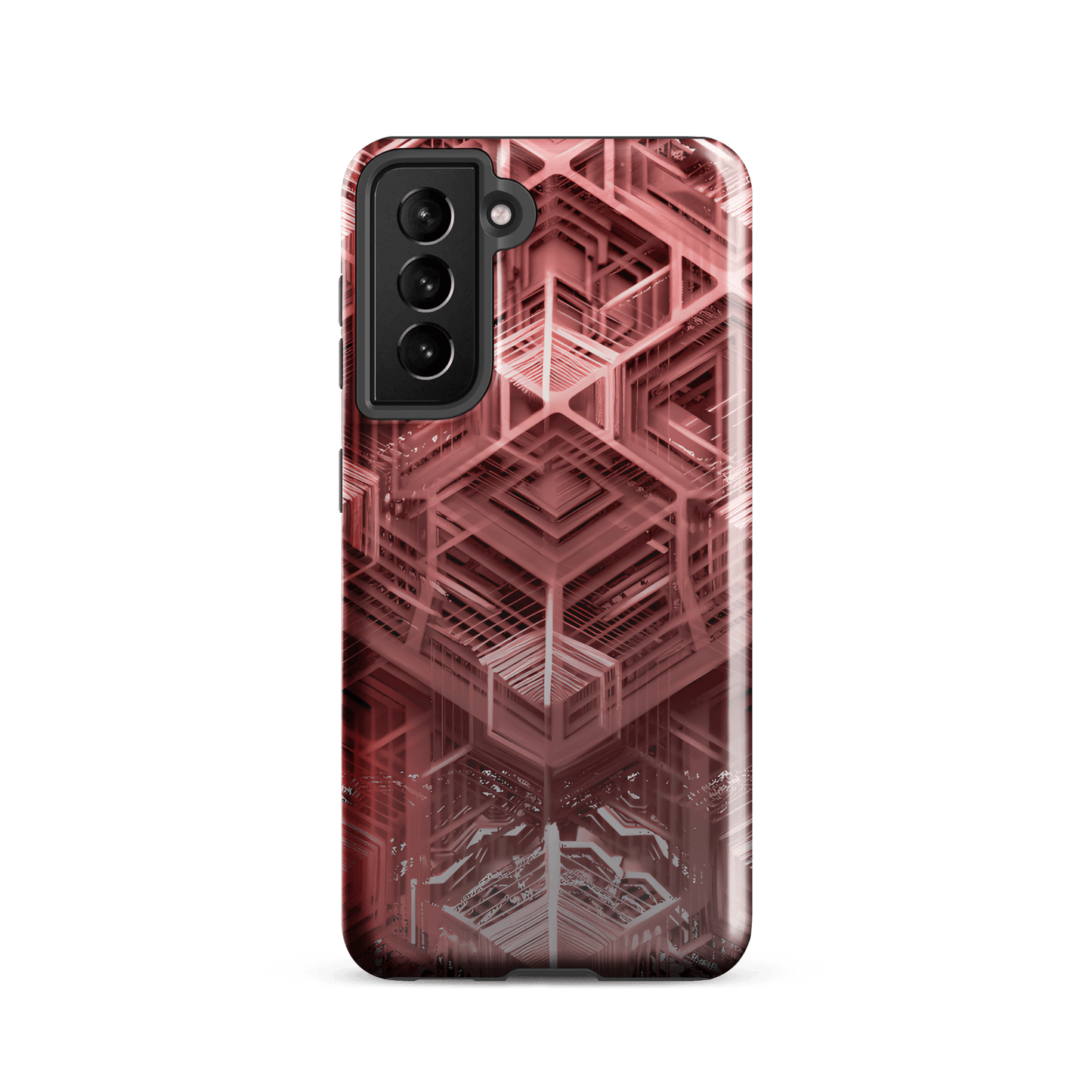 Tough Sacred Geometric Hexagonal Futuristic Style Phone Case for Samsung® - Alchemystics.org