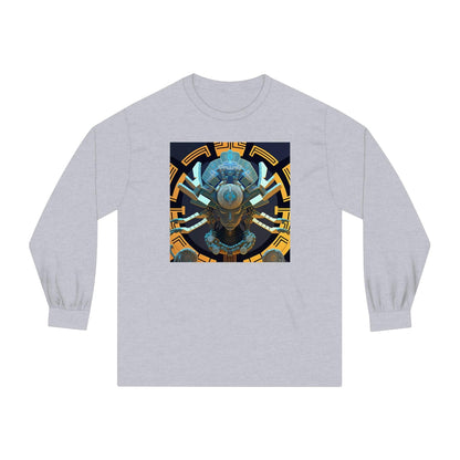 Unisex Classic Long Sleeve T-Shirt Chaos Existence Bot Ai Art - Alchemystics.org